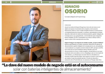 Entrevista a Ignacio Osorio en El Economista
